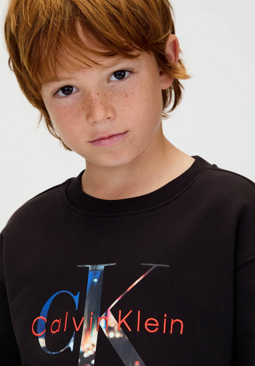 CALVIN KLEIN FELPA GIROCOLLO